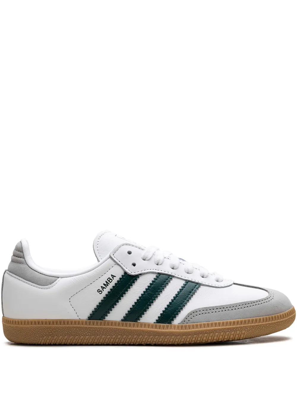 adidas Samba OG "Cloud White/Collegiate Green/Grey Two/Gum" sneakers