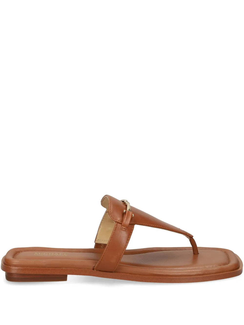 Michael Michael Kors logo-plaque flip-flops 