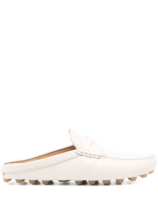 Tod's leather slippers