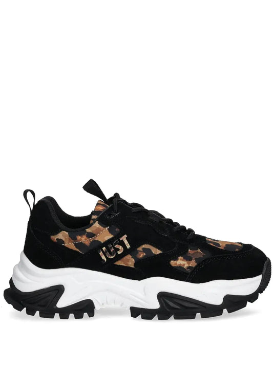Just Cavalli leopard-print sneakers