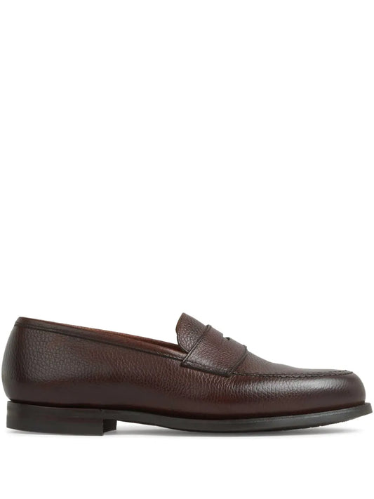Crockett & Jones leather loafers
