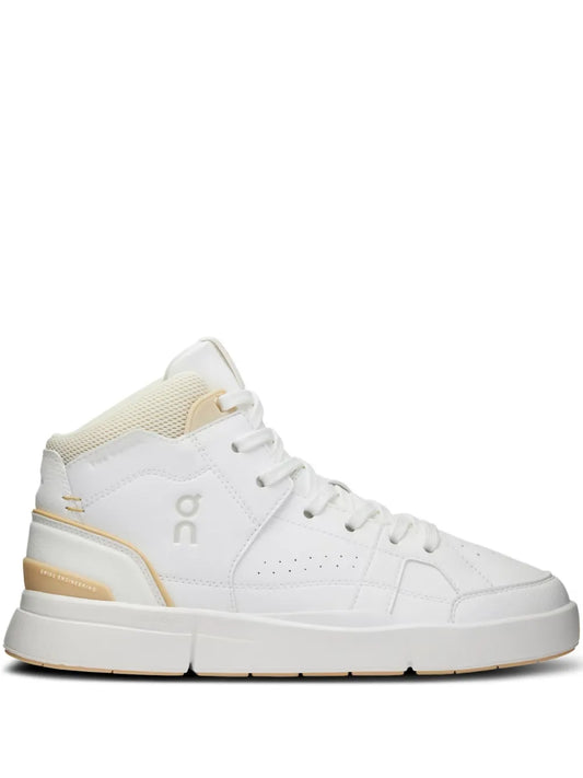 On Running On Roger Clubhouse Mid "White Savannah" sneakers