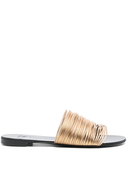 Giuseppe Zanotti multiple-straps slides