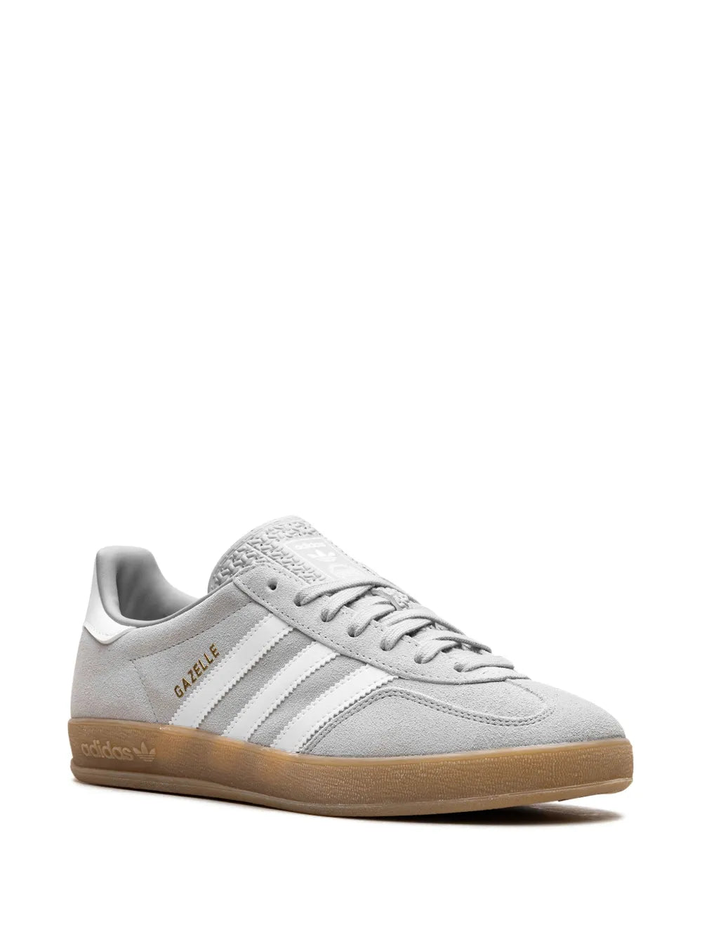adidas Gazelle Indoor "Grey Two/Cloud White/Gold Metallic" sneakers