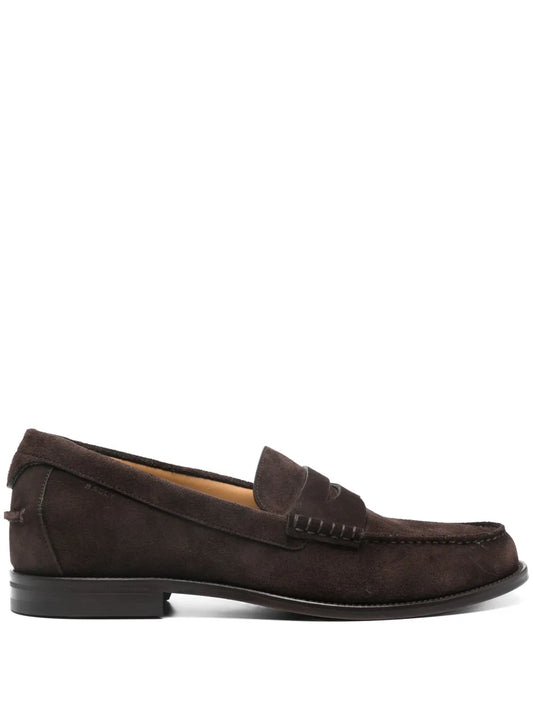 Bally suede loafers