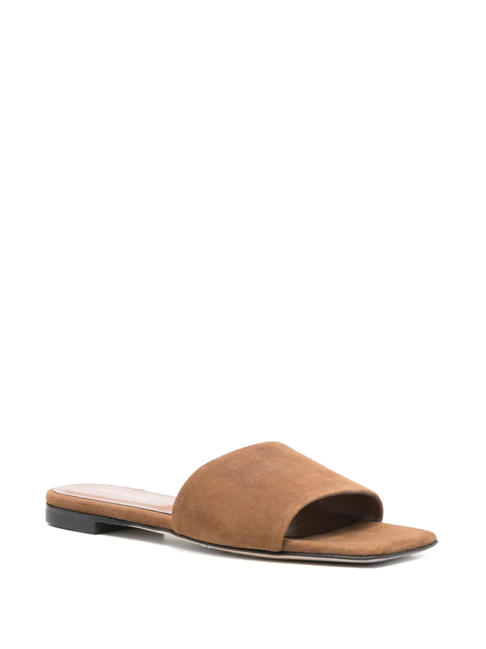 Semicouture suede slides