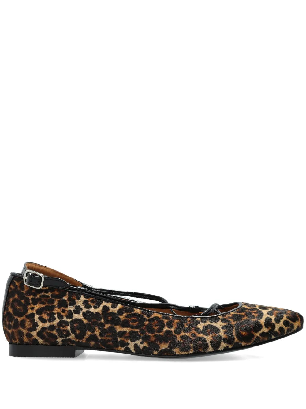 A.P.C. leopard-print ballerina shoes 