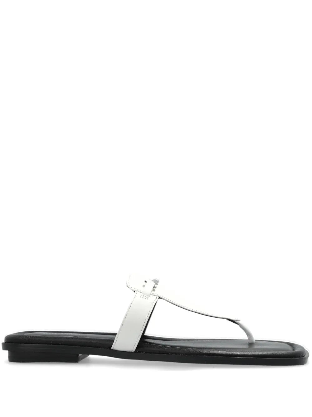 Michael Michael Kors logo-plaque flip-flops 