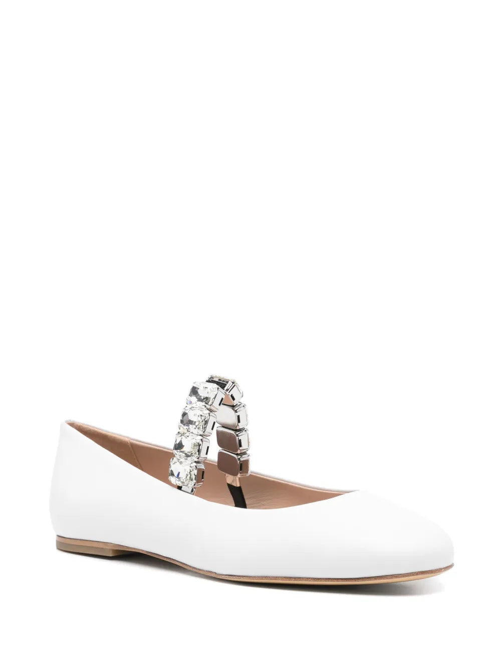 Casadei Crystal ballet flats