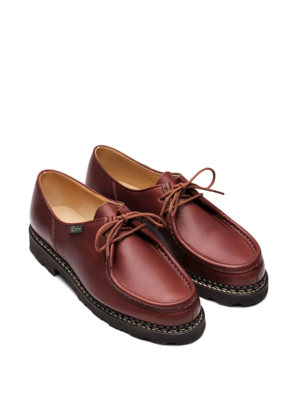 Paraboot leather derby shoes
