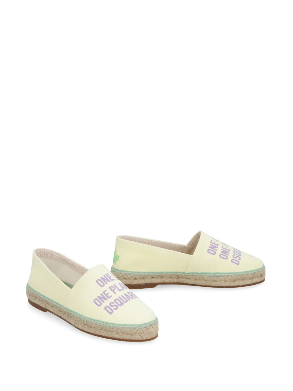 DSQUARED2 logo-print espadrilles
