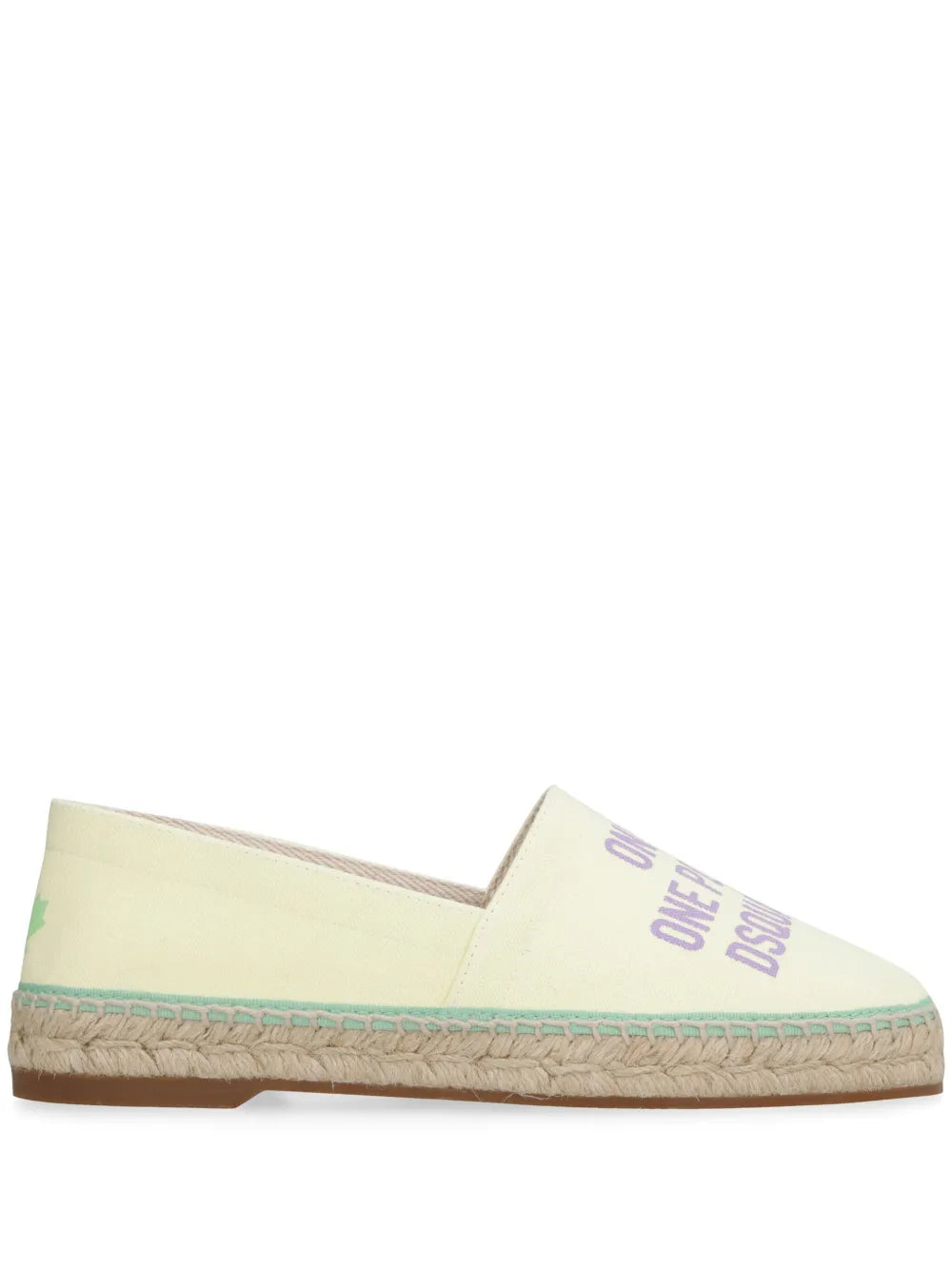 DSQUARED2 logo-print espadrilles
