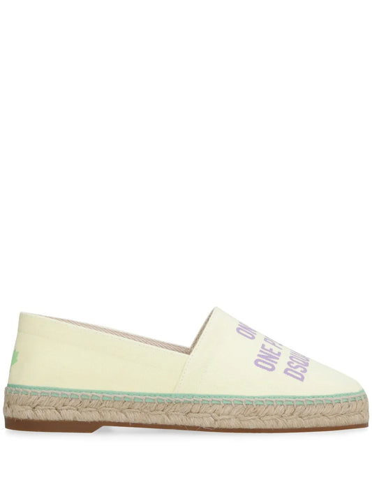 DSQUARED2 logo-print espadrilles