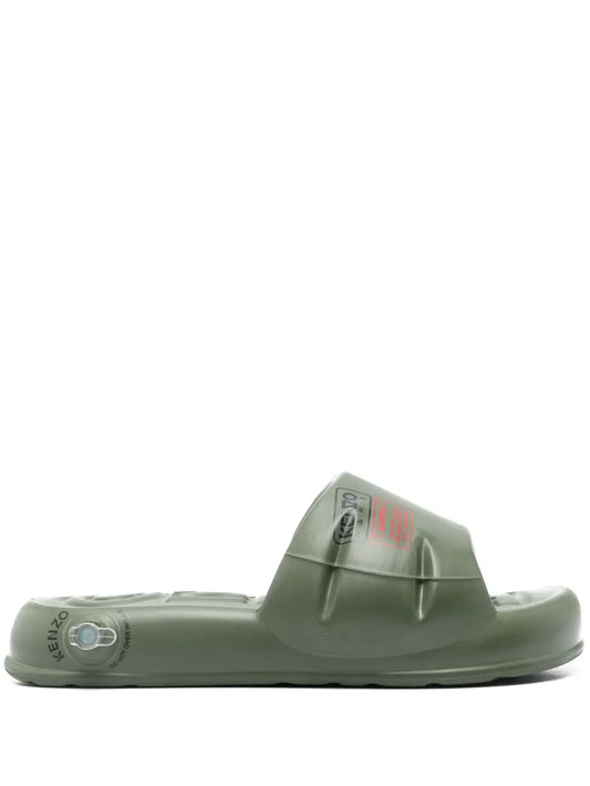 Kenzo logo-print slides