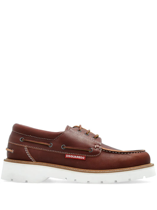 DSQUARED2 ridged derby shoes