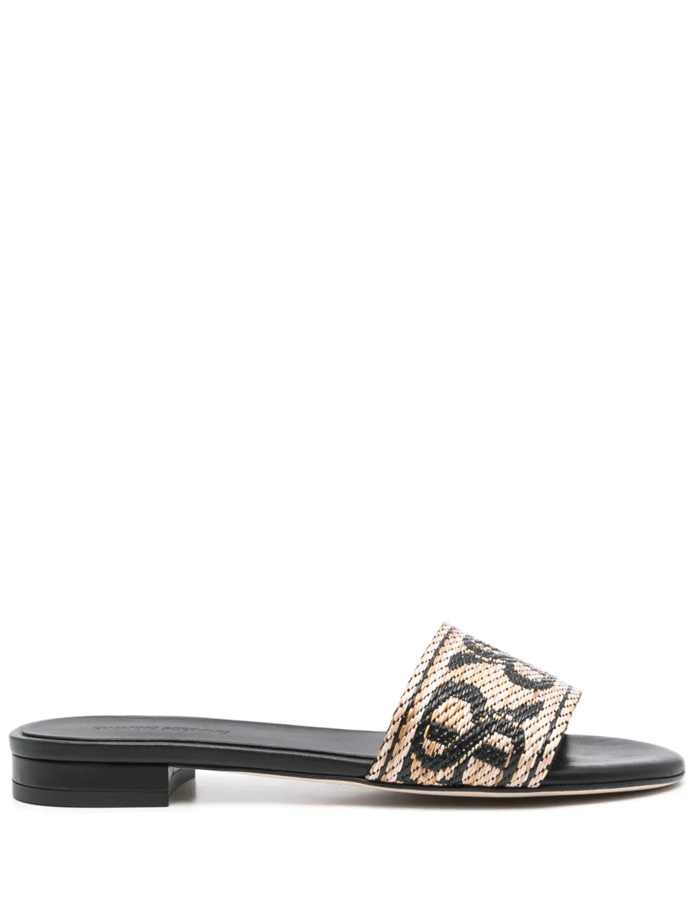 Ermanno Scervino logo-jacquard sandals