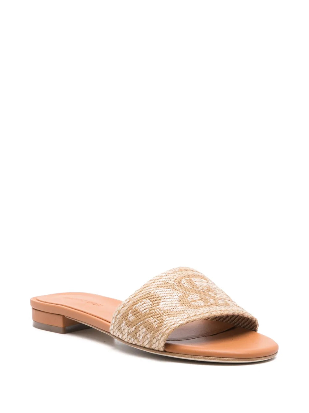 Ermanno Scervino logo-jacquard sandals