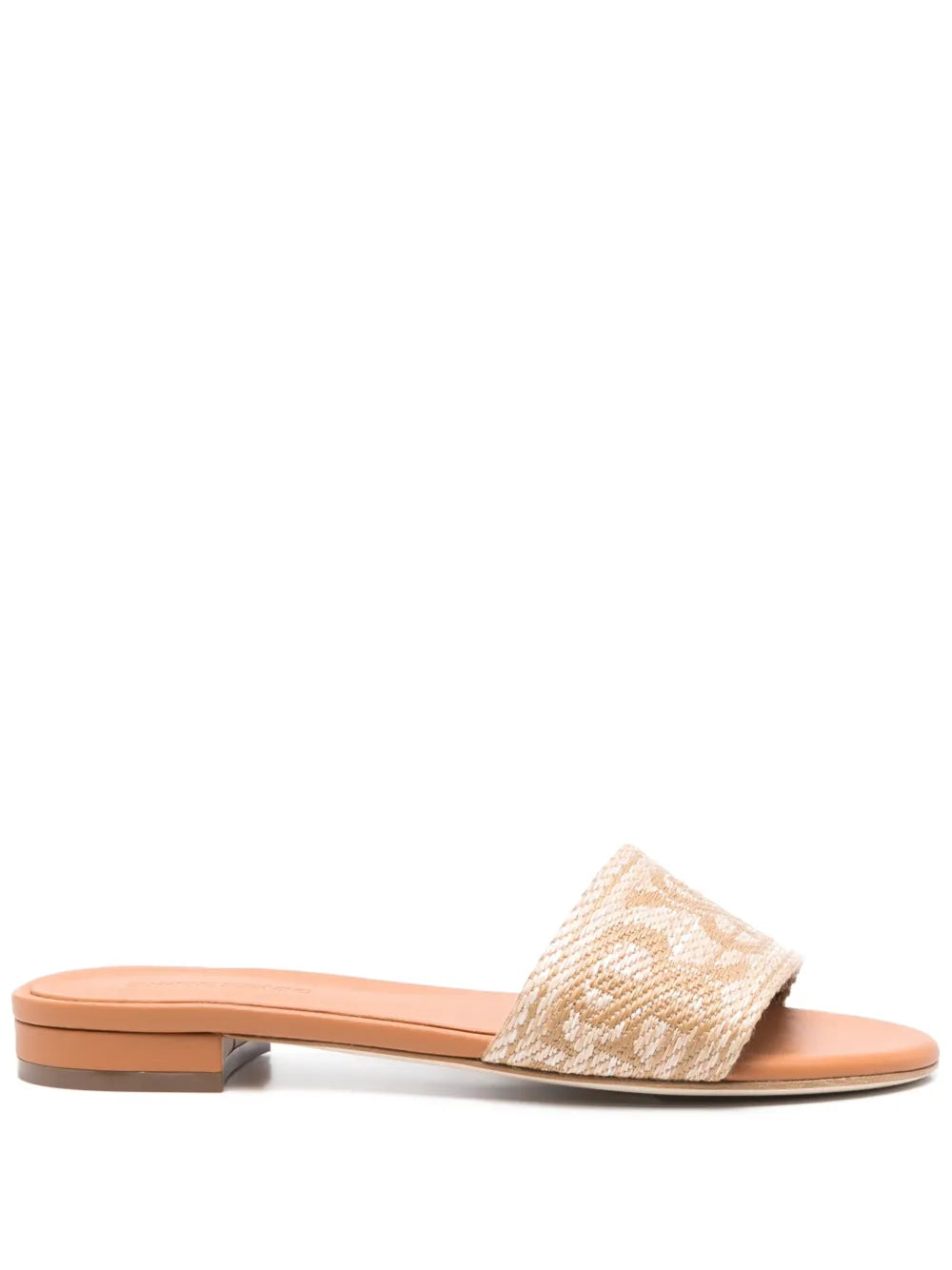 Ermanno Scervino logo-jacquard sandals