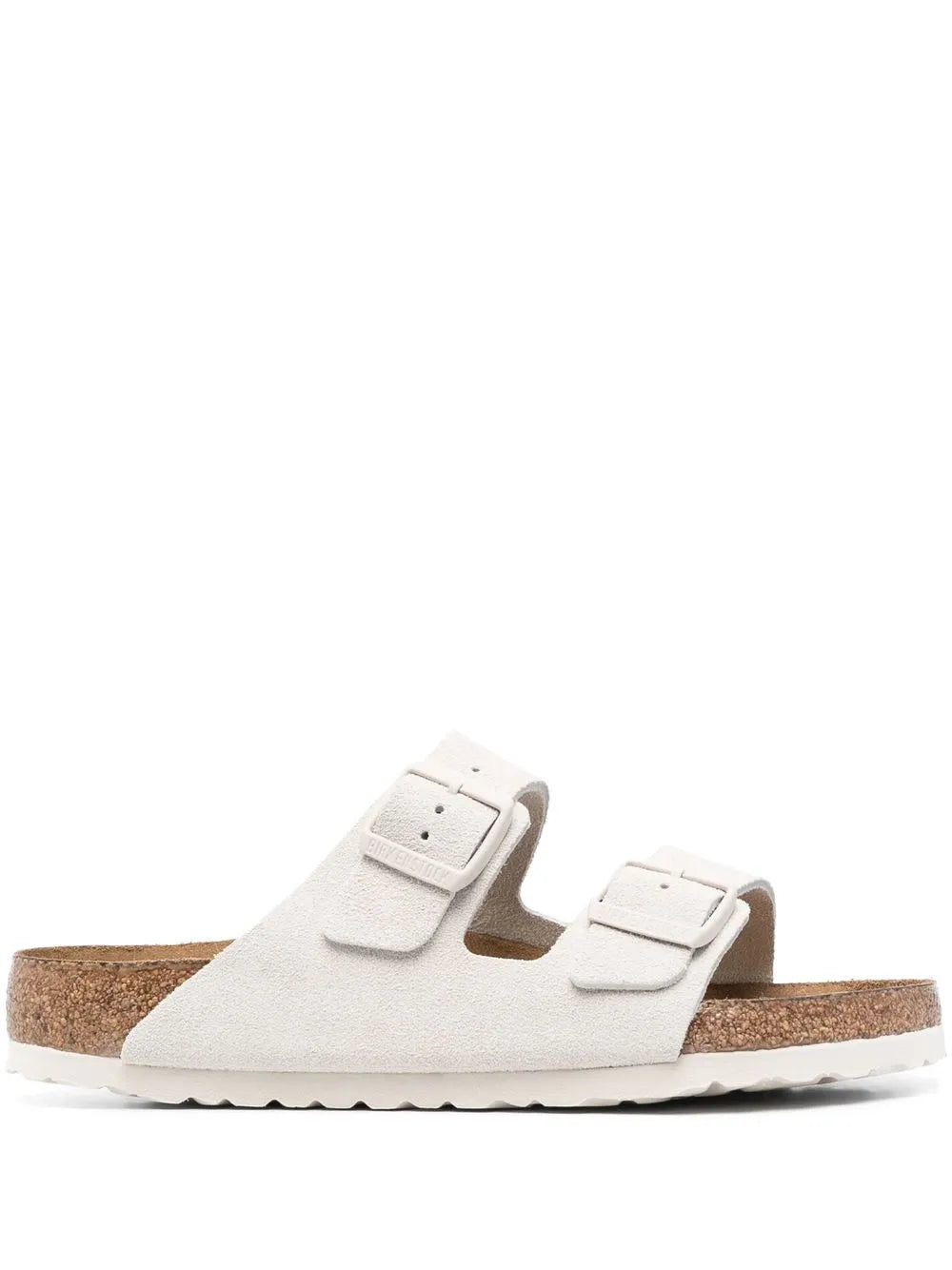 Birkenstock ARIZONA SOFT FOOTBED "Suede Leather - Antique White"