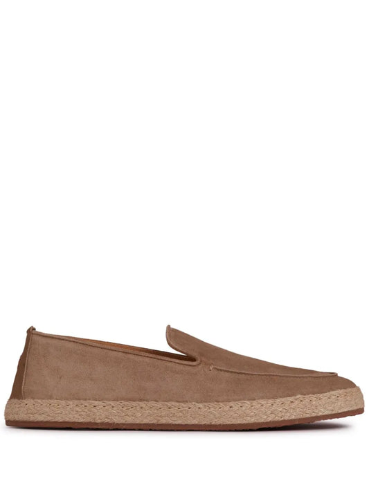 Henderson Baracco jute-detailing loafers 