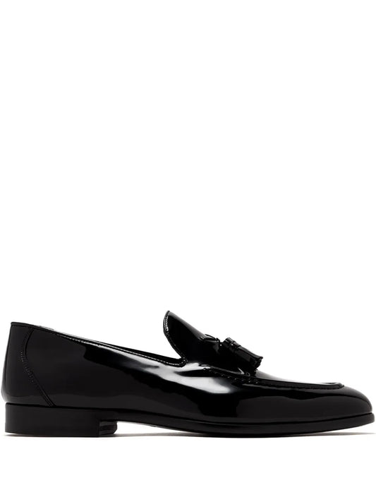 Magnanni patent-leather loafers 