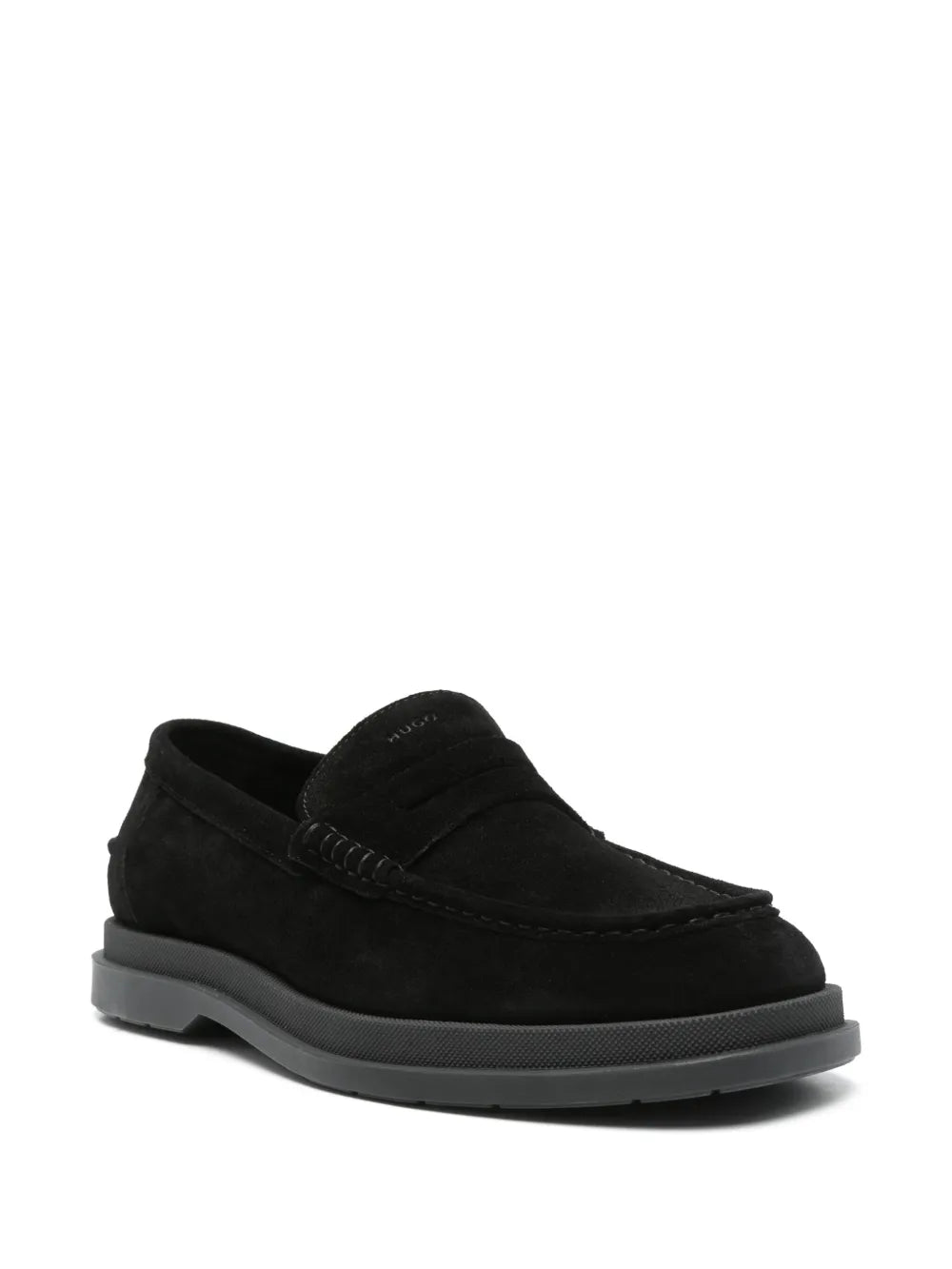 HUGO suede loafers 