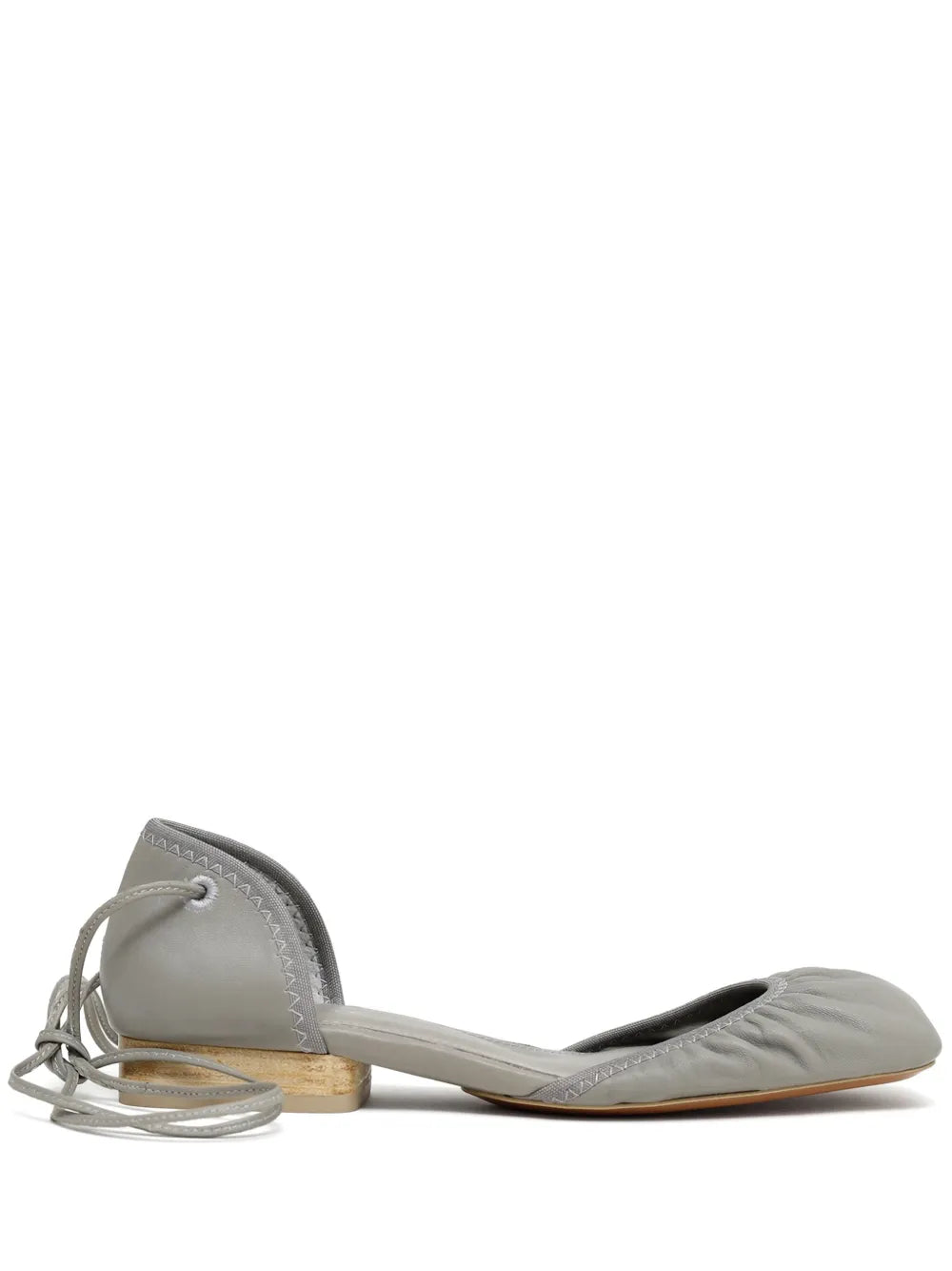LEMAIRE leather ballet flats