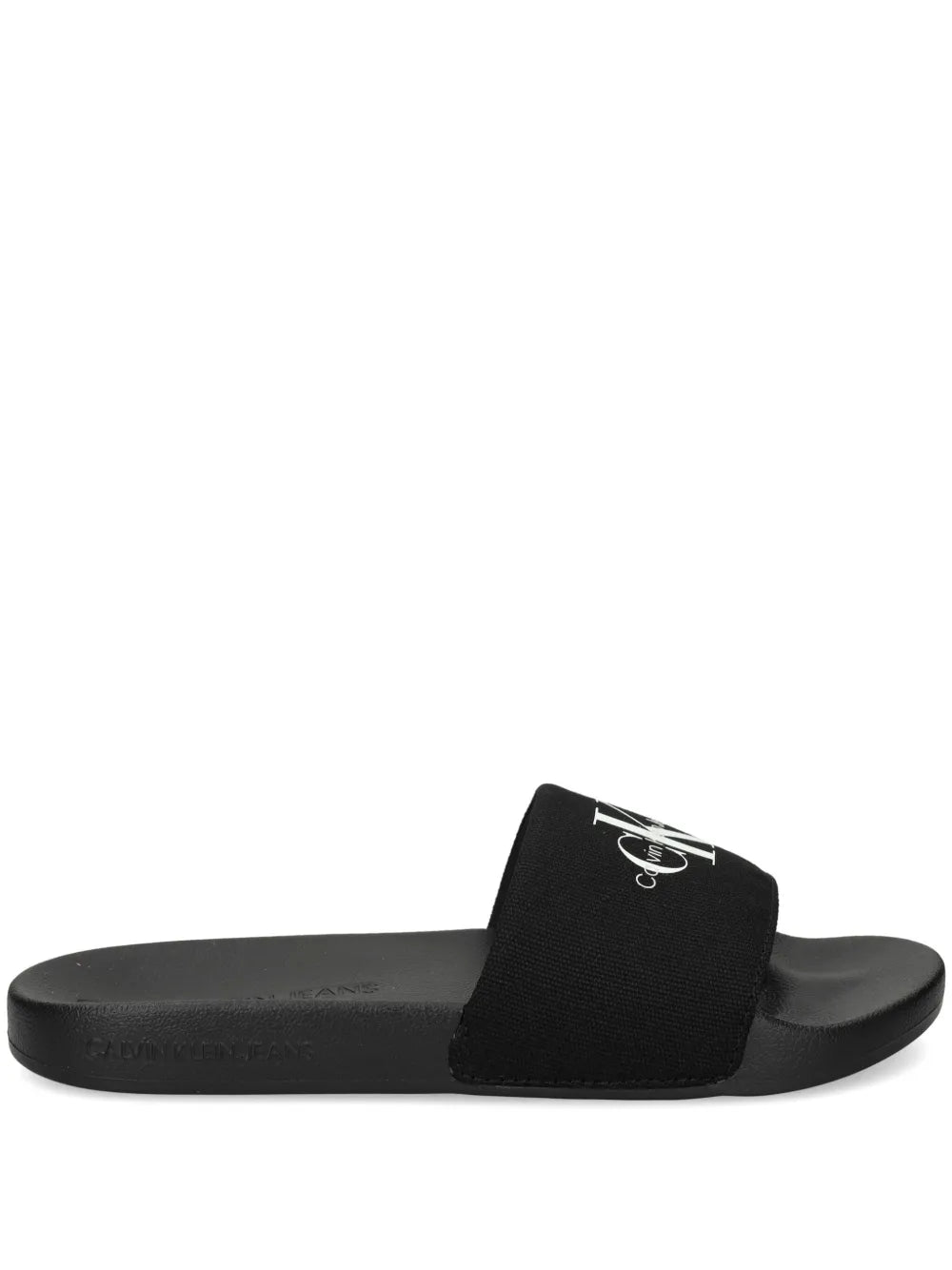 Calvin Klein Jeans logo-print slides