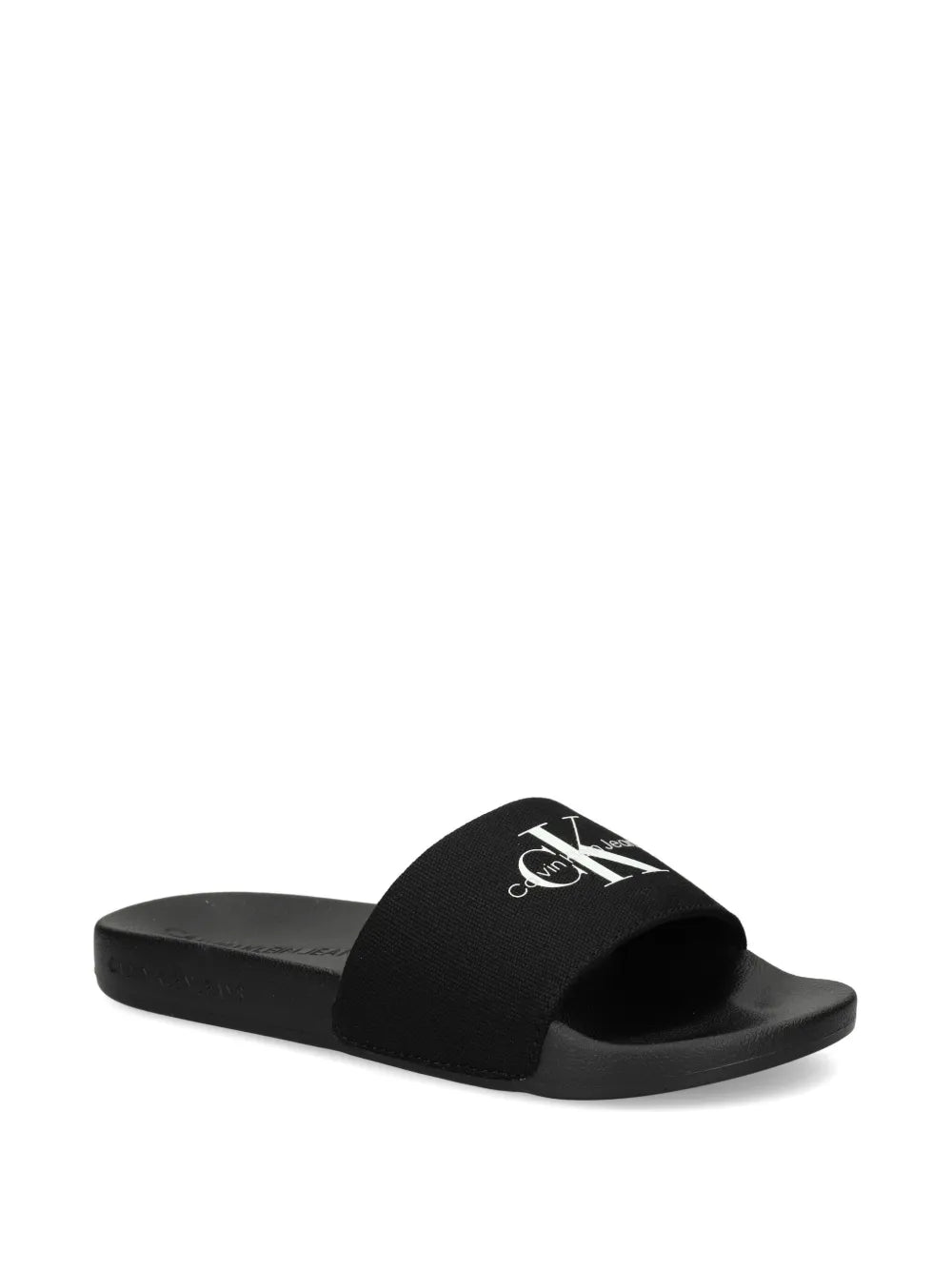 Calvin Klein Jeans logo-print slides