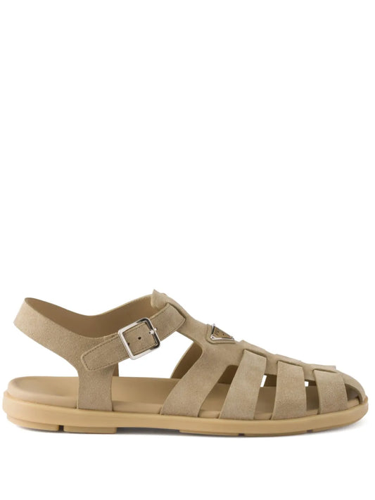 Prada suede fisherman sandals