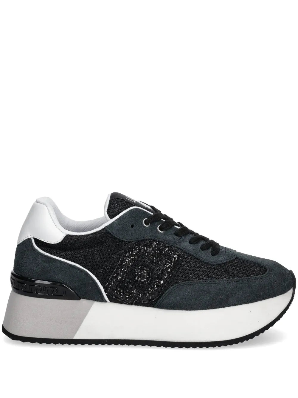 LIU JO logo-glitter sneakers 