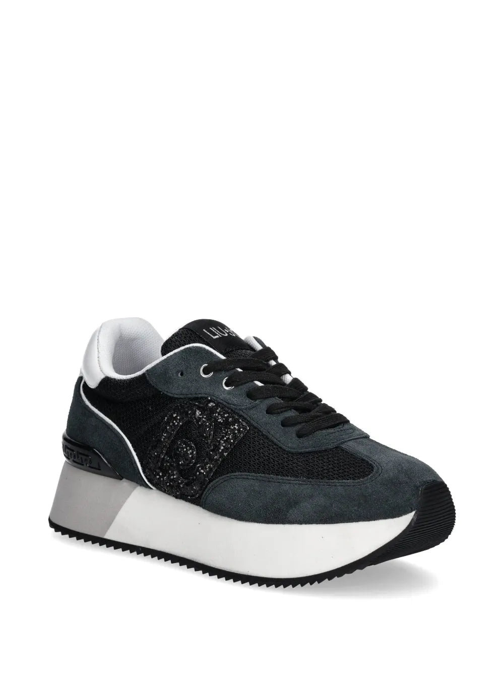 LIU JO logo-glitter sneakers 