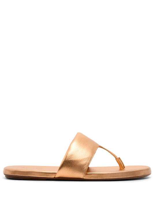 Marsèll platinum foil sandals 