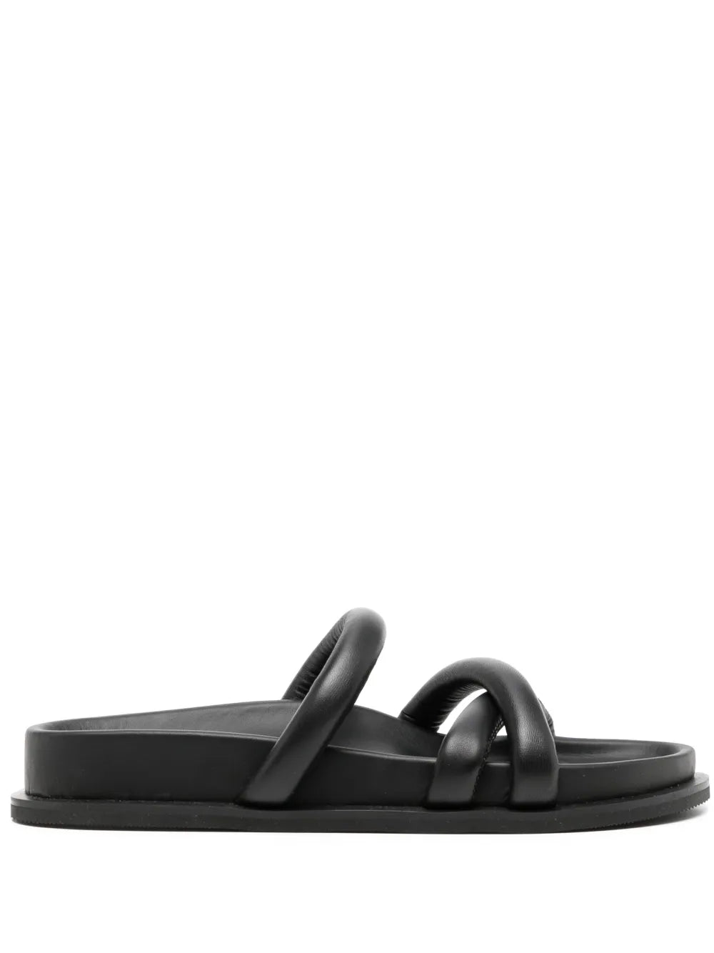 St. Agni soft cross strap slides