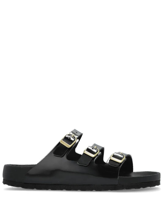 Birkenstock buckled slides