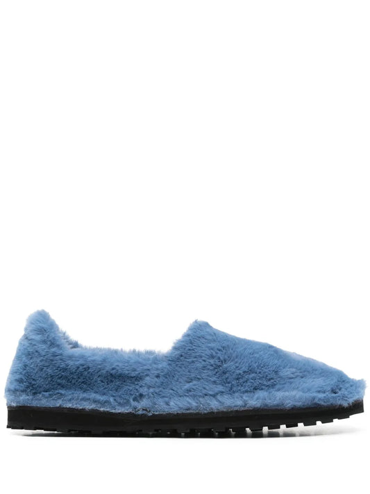 Marni faux-fur slippers