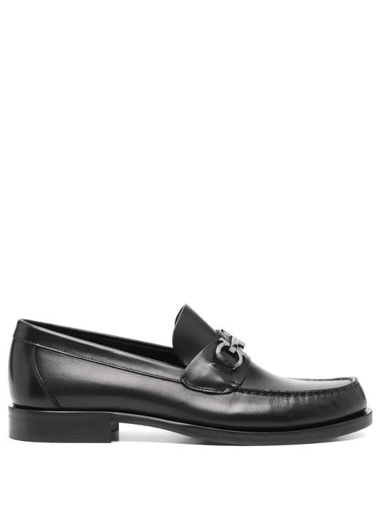 Ferragamo Gancini-plaque loafers