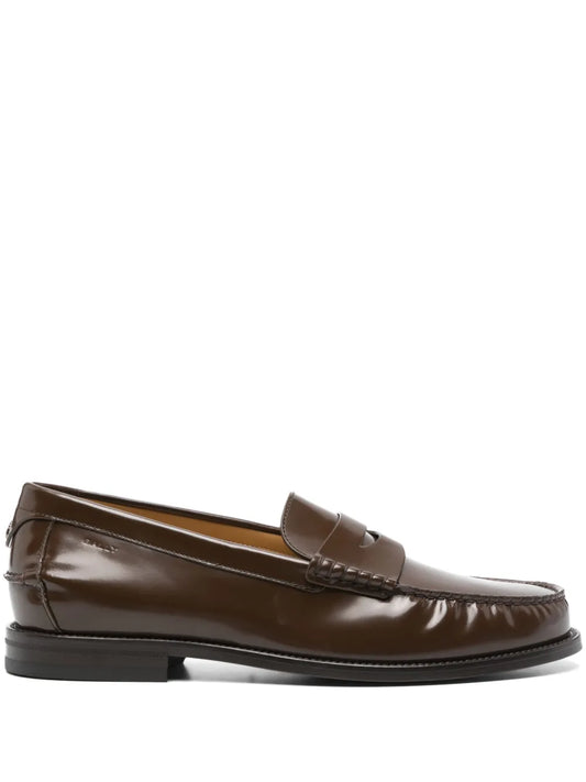 Bally leather loafers