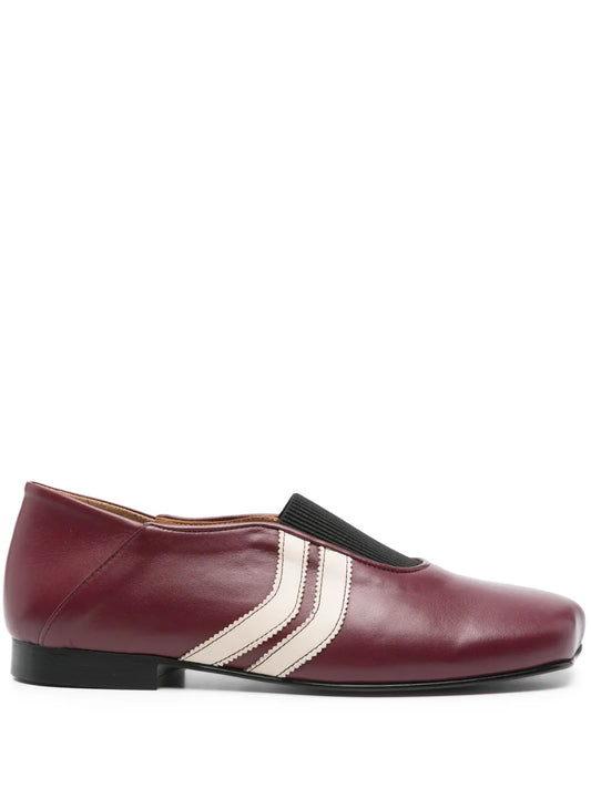 EGONlab. stripe-detail loafers 