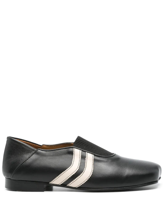 EGONlab. stripe-detail loafers 