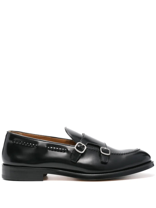 Doucal's leather monk shoes