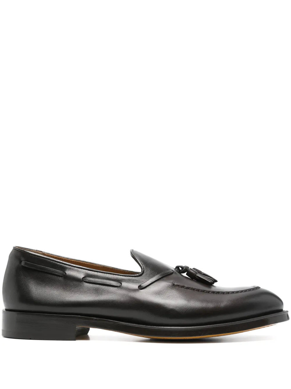 Doucal's brushed-leather loafers