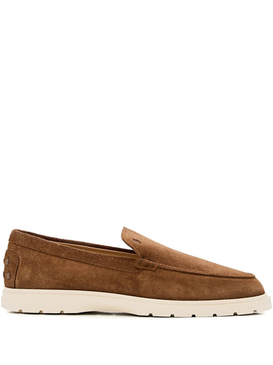 Tod's suede loafers