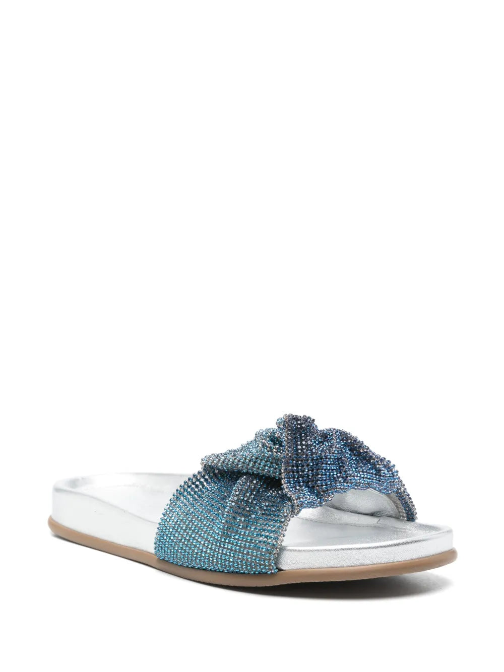 Rodo rhinestone-embellished slides