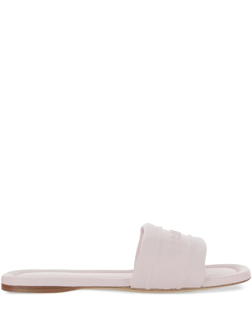 Ferragamo leather slides