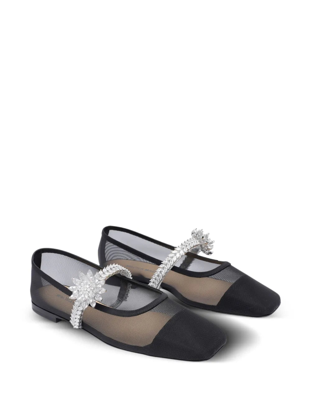 MACH & MACH Lotus Flower ballet flats 
