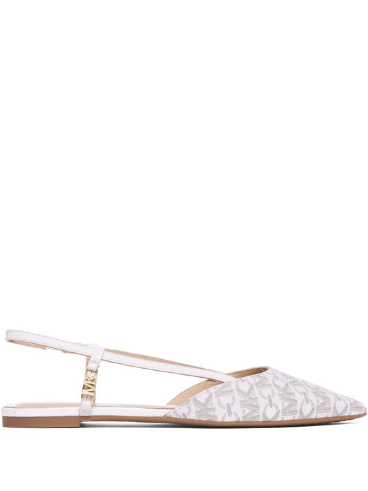 Michael Michael Kors monogram ballerina shoes